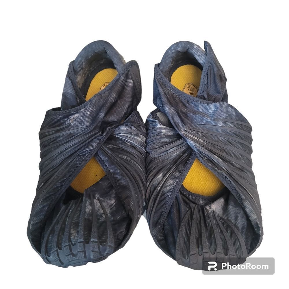 Furoshiki Vibram Tech Blue Tie Dye Wrap Shoes Size Women's  S